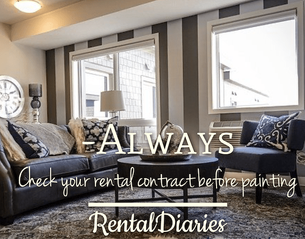Painting your rental